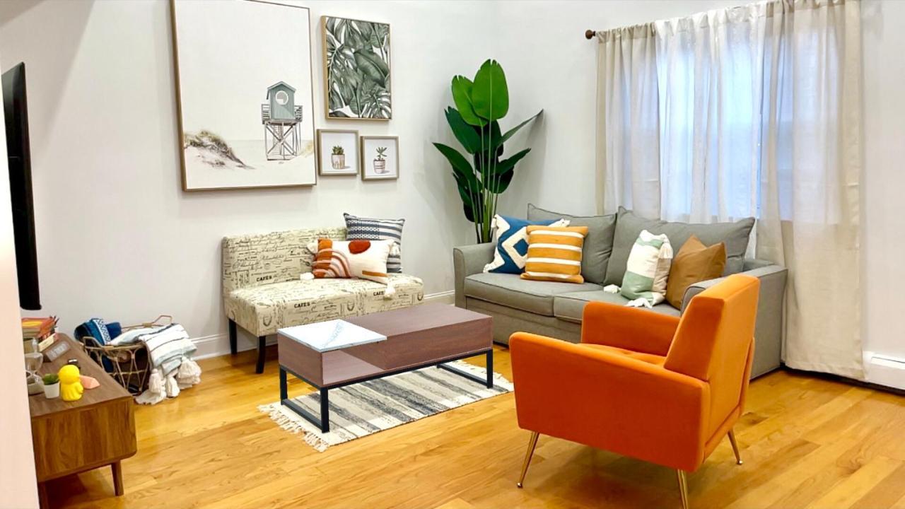 Modern Apartment With Parking & Quick Ride To Manhattan New York Eksteriør billede